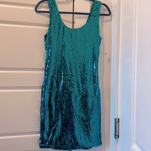 Green Disco Ball Dress